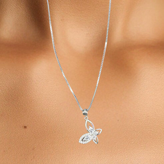 Whisperwing Butterfly Necklace