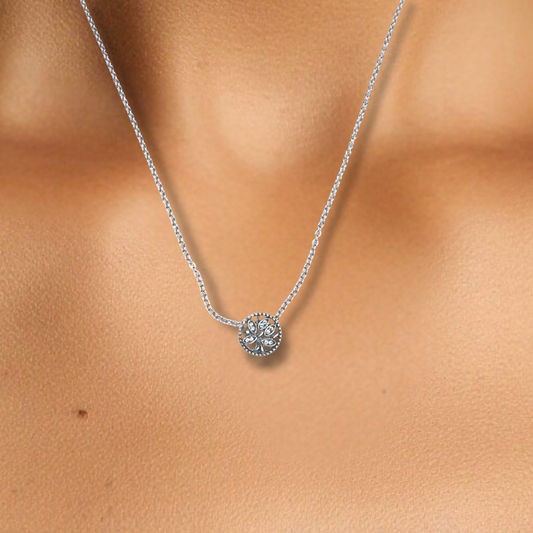 Tree of Life Crystal Pendant Necklace