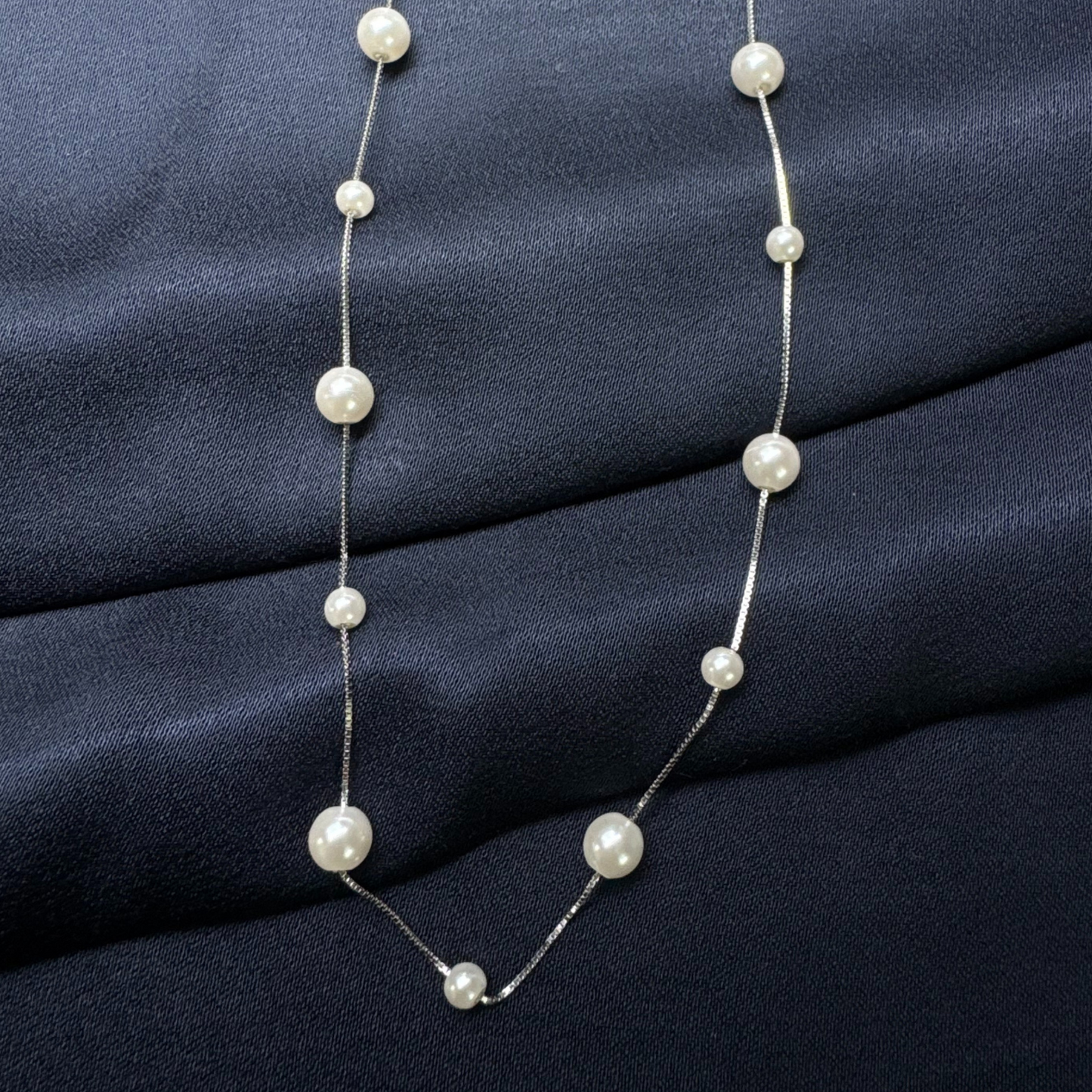 Moonlight Drift Pearl Necklace