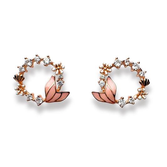 Floral Wreath Earrings