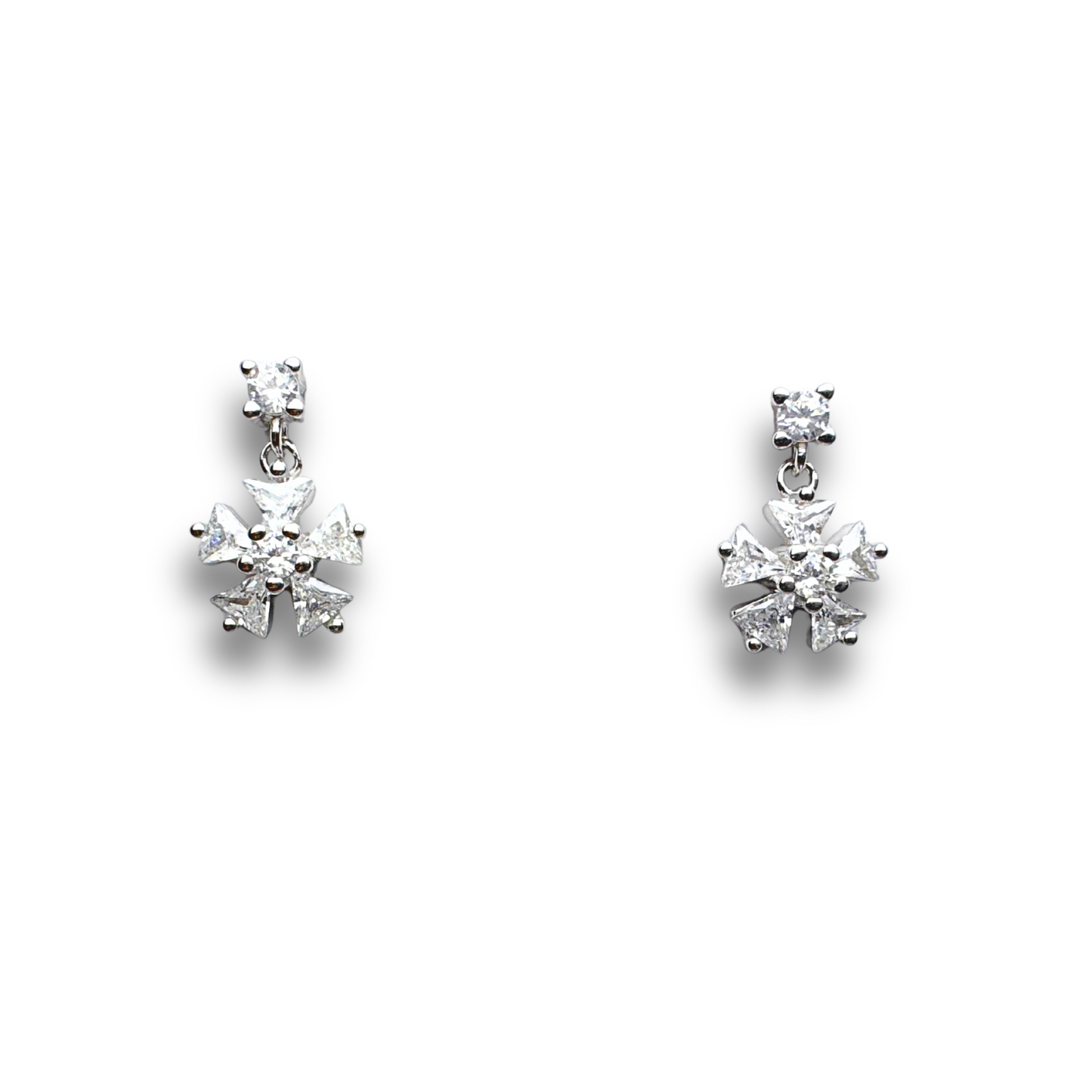 Crystal Star Earrings