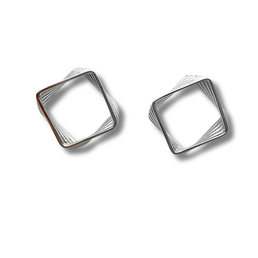 Modern Square Earrings