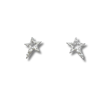Starlit Pearl Earrings