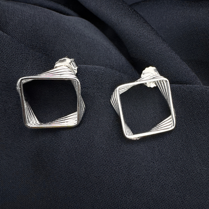 Modern Square Earrings