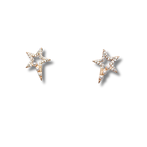 Starlit Pearl Earrings