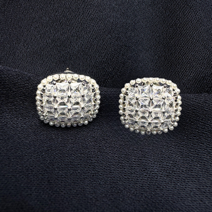 Crystal Grid Earrings