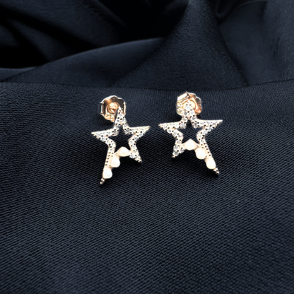 Starlit Pearl Earrings