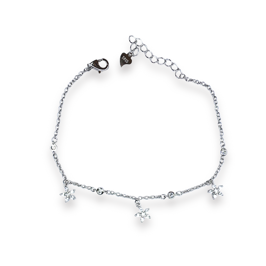 Silver Bloom Bracelet