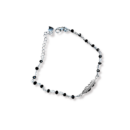 Black Charm Bracelet