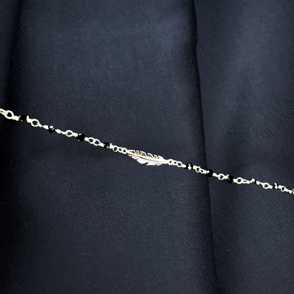 Black Charm Bracelet