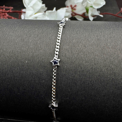 Silver Star Bracelet