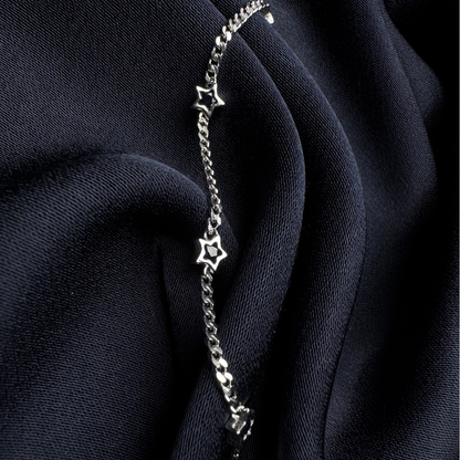 Silver Star Bracelet