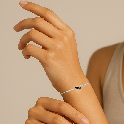 Silver Bloom Bracelet