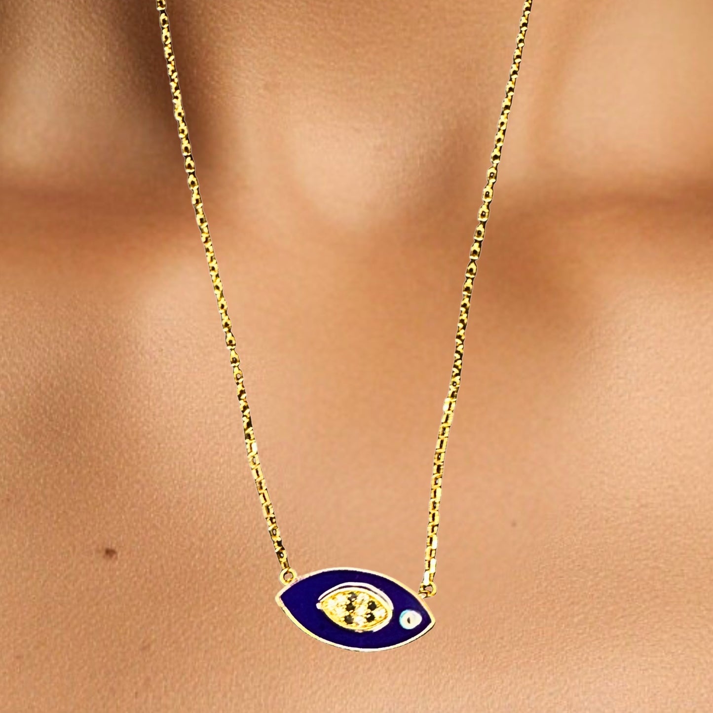 Celestial Eye Pendant Necklace