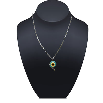 Mystical Hexagon Eye Necklace