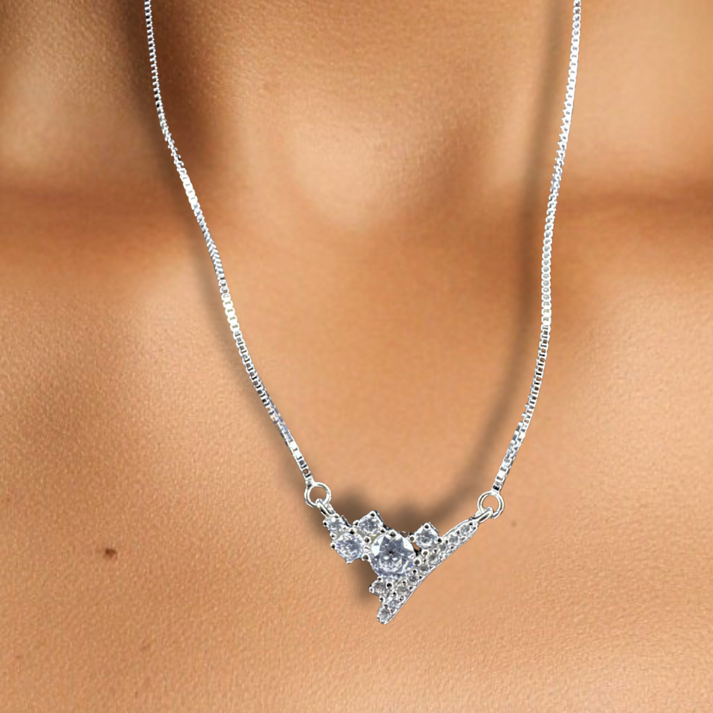 Royal Crown Necklace Duo