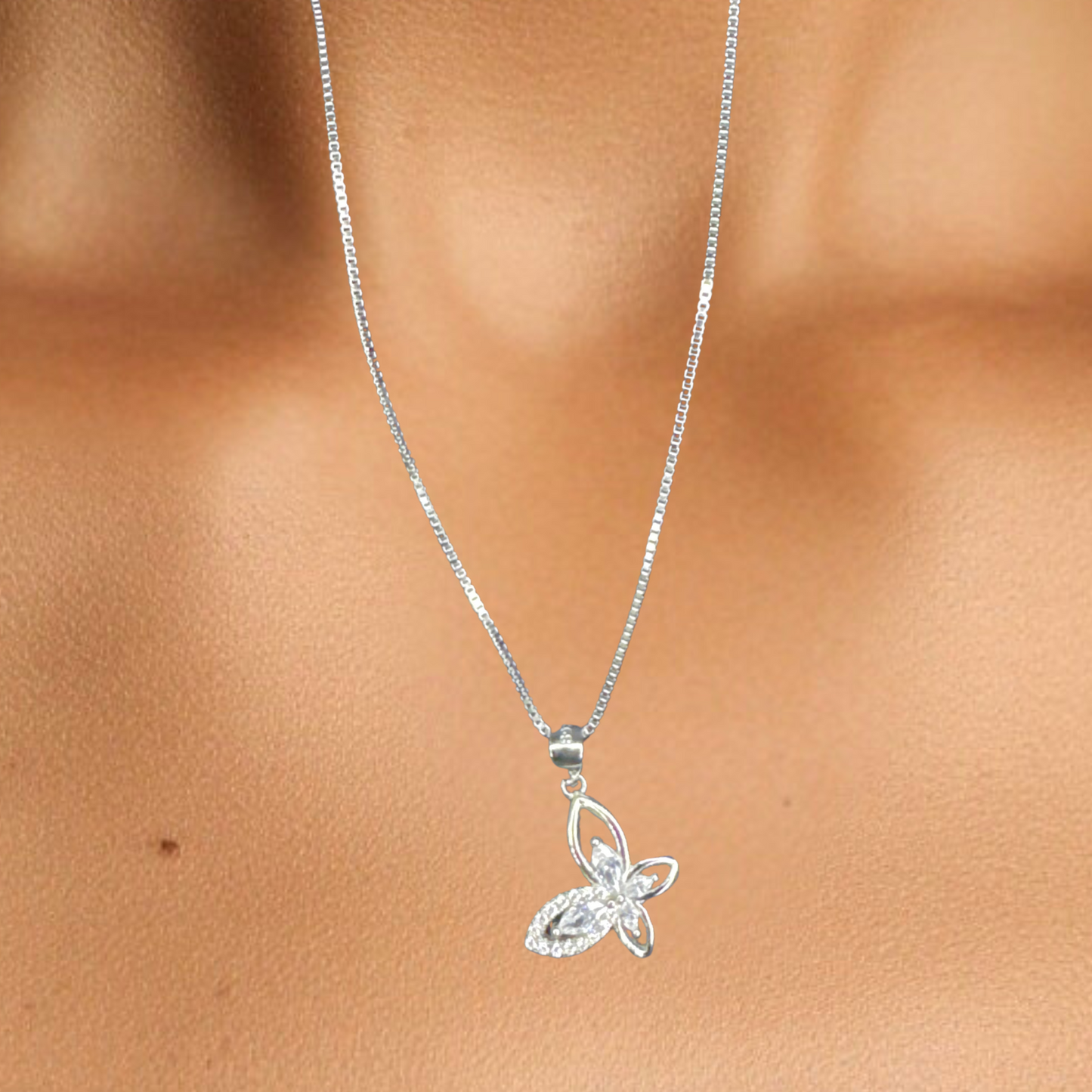 Whisperwing Butterfly Necklace