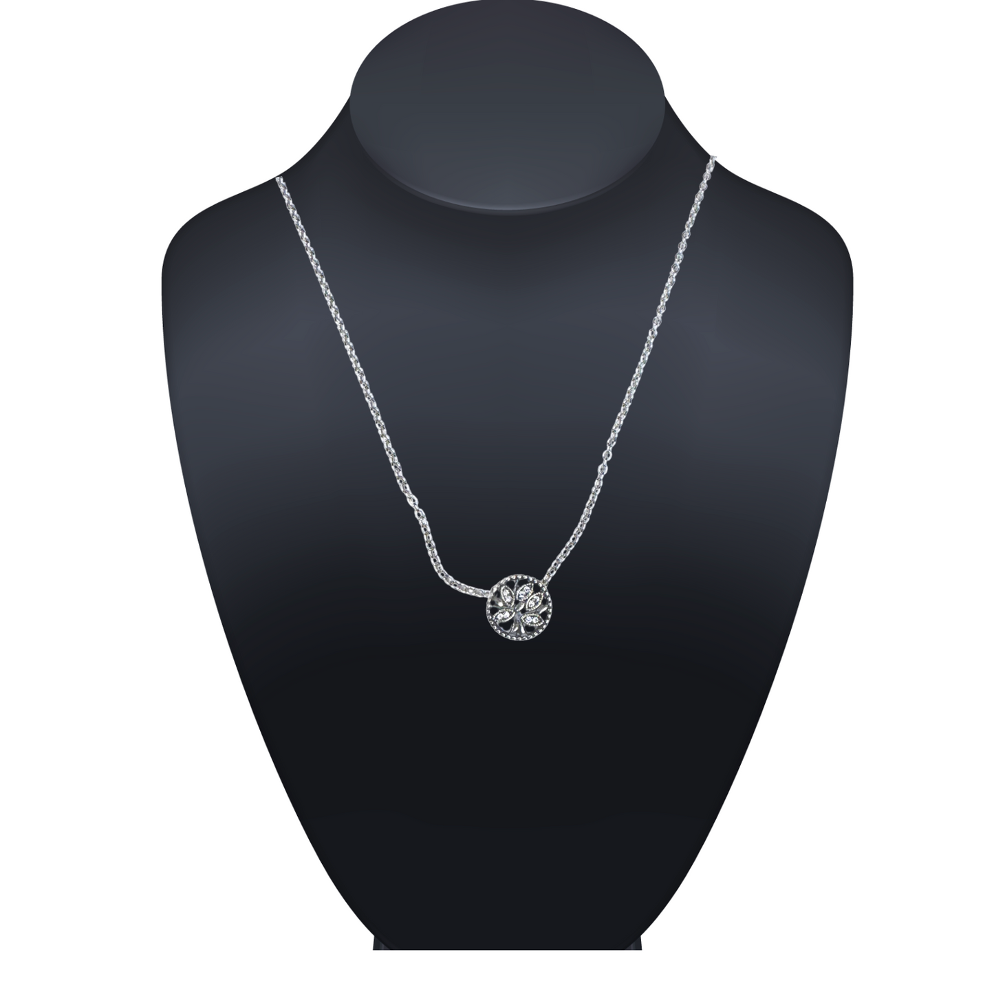 Tree of Life Crystal Pendant Necklace