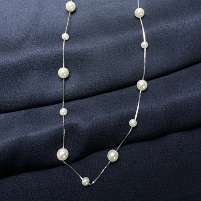 Moonlight Drift Pearl Necklace