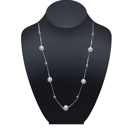 Moonlight Drift Pearl Necklace
