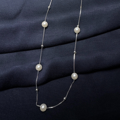 Moonlight Drift Pearl Necklace