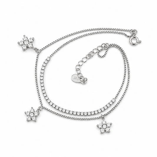 Butterfly Duo Charm Bracelet